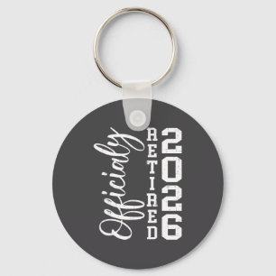 Vintage Ly Retired 2026 Funny Retirement Men Women Key Ring
