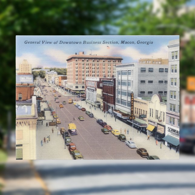 Vintage Macon, Georgia Postcard (Creator Uploaded)