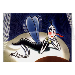 Vintage Madam Malaria Mosquito