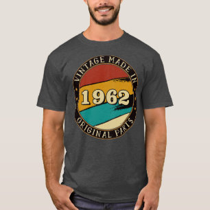 Vintage Made In 1962 Original Parts T-Shirt