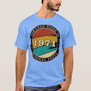 Vintage Made In 1971 Original Parts T-Shirt