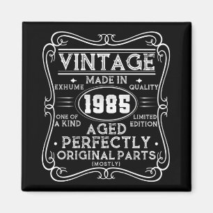 Vintage Made In 1985 Retro Classic Magnet