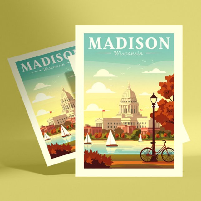 Vintage Madison Wisconsin Postcard (Creator Uploaded)