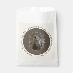 Vintage Madonna and Child with Silver Frame Favour Bags