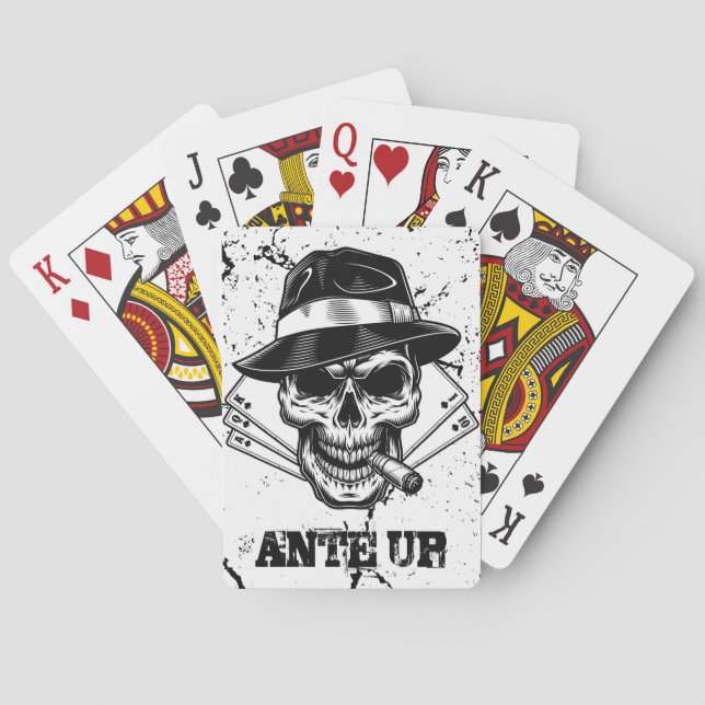 Vintage Mafia Personalized Playing Cards (Back)