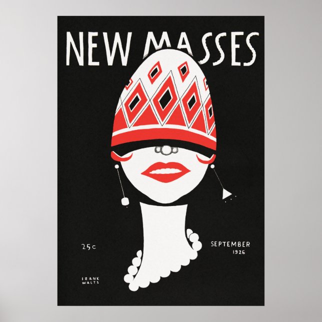 Vintage Magazine Cover Poster (Front)