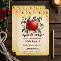 Vintage Magic Apple of Our Eyes Baby Shower