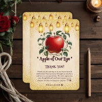 Vintage Magic Apple of Our Eyes Baby Shower