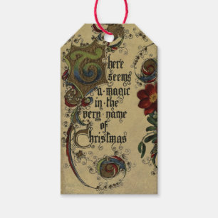 Vintage Magic of Christmas Gift Tag