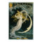 Vintage Magic Poster Art Woman and Moon