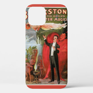 Vintage Magic Poster, Great Blackstone Magician iPhone 12 Case