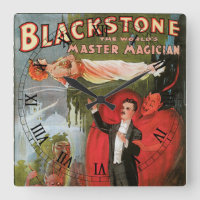 Vintage Magic Poster, Great Blackstone Magician