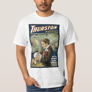 Vintage Magic Poster, Thurston, The Great Magician T-Shirt