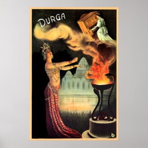 Vintage Magic Show Promo Poster Print 1