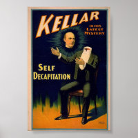Vintage Magician Illustration