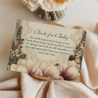 Vintage Magnolia Baby Shower Books for Baby