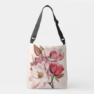 Vintage Magnolia Crossbody Bag