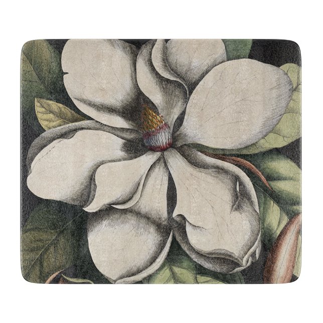 Vintage Magnolia  Cutting Board (Front)