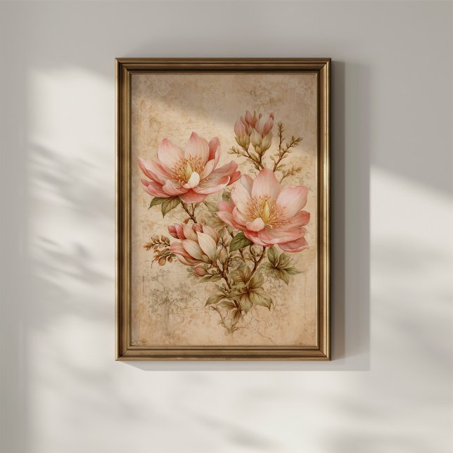 Vintage Magnolia Poster (Creator Uploaded)