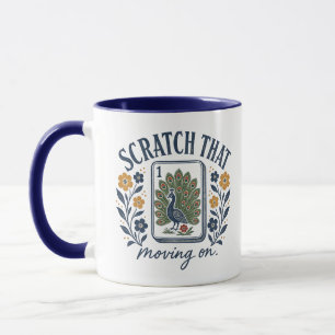 Vintage Mahjong Number 1 Bamboo Tile Mug