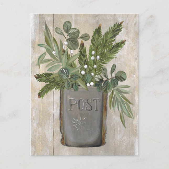 Vintage Mailbox New Address Moving Postcard (Front)