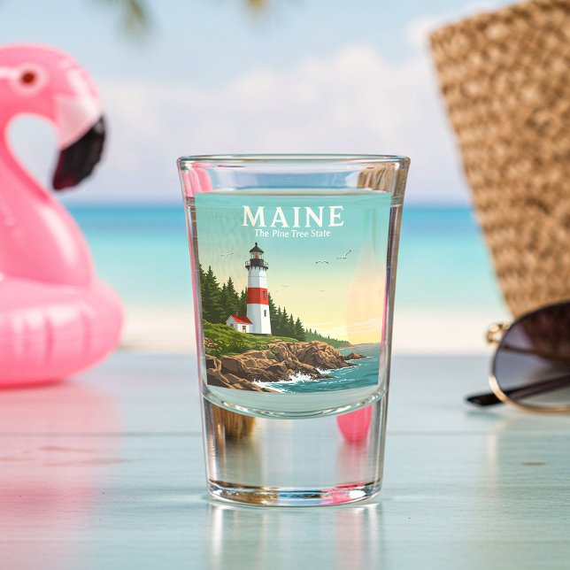 Vintage Maine Shot Glass (Creator Uploaded)