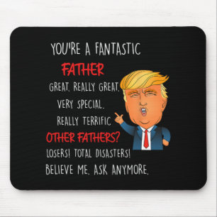 Vintage Make Father's Day Great Again Dad Funny Do Mouse Pad