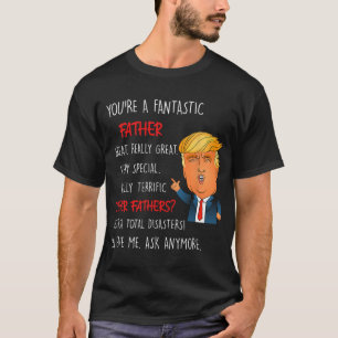 Vintage Make Father's Day Great Again Dad Funny Do T-Shirt