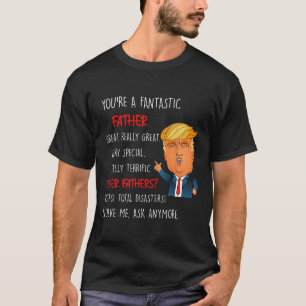 Vintage Make Father's Day Great Again Dad Funny Do T-Shirt