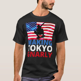 Vintage Making Tokyo Gnarrly Japan Summer Games 0l T-Shirt