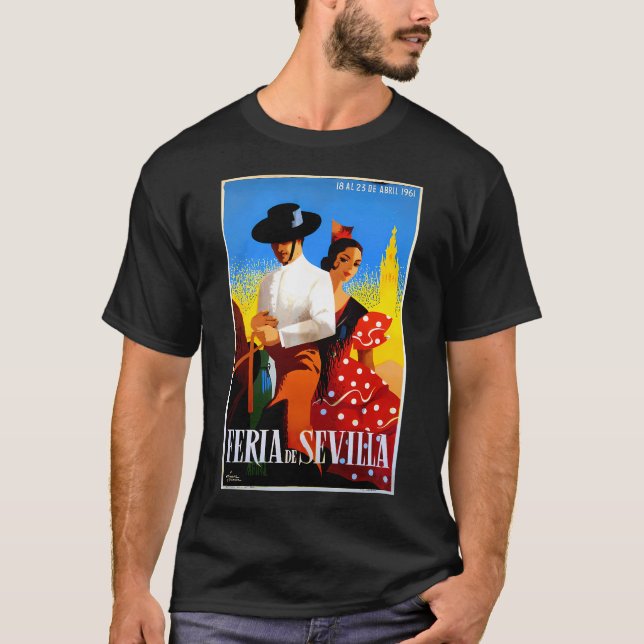 Vintage Malaga Fair T-Shirt (Front)