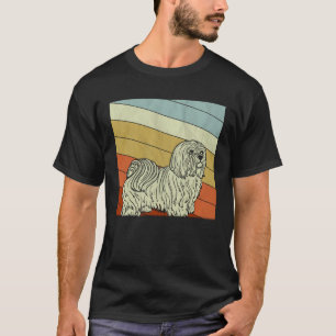 Vintage Maltese Dog for Boys Girls Maltese Dog Ret T-Shirt