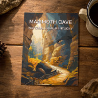 Vintage Mammoth Cave National Park Kentucky Travel
