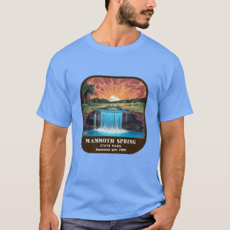 Vintage Mammoth Spring State Park Arkansas State P T-Shirt