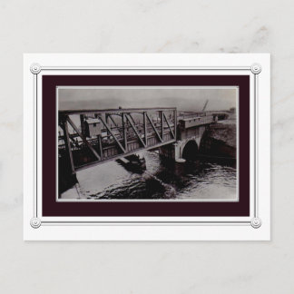 vintage manchester ship canal postcard
