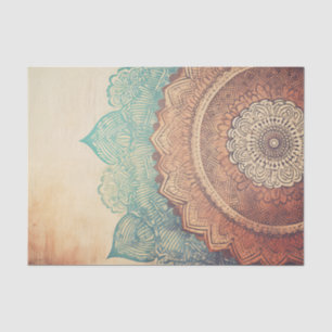 Vintage Mandala Tissue Page Paper