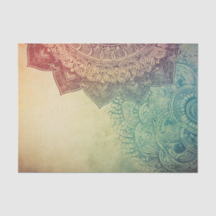 Vintage Mandala Tissue Page Paper