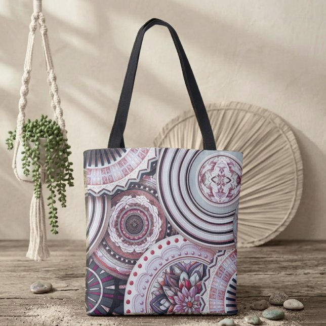 Vintage Mandalas Tote Bag (Creator Uploaded)