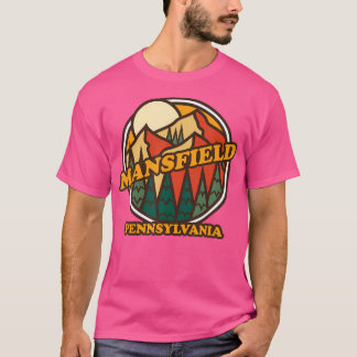 Vintage Mansfield Pennsylvania Mountain Hiking Sou T-Shirt