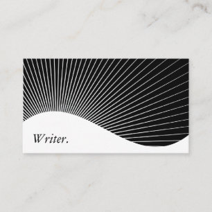 Vintage Manual Typewriter Author Business Card