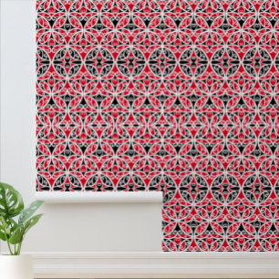 Vintage Maori New Zealand Tribal Art Pattern Wallpaper