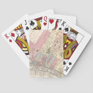Vintage Map of Albany NY (1874) Playing Cards