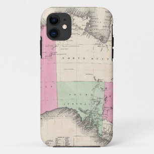 Vintage Map of Australia (1862) Case-Mate iPhone Case