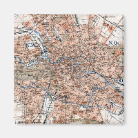 Vintage Map of Berlin Germany (1894)