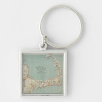 Vintage Map of Cape Cod (1917)