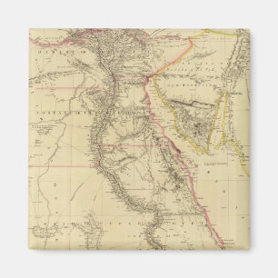 Vintage Map of Egypt (1832) Magnet
