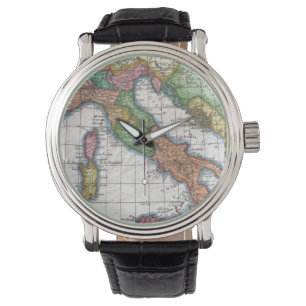 Vintage Map of Italy (1780) Watch