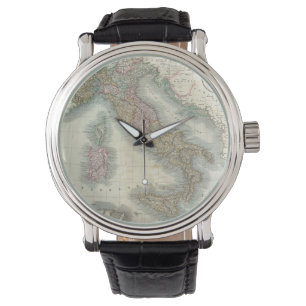 Vintage Map of Italy (1799) Watch