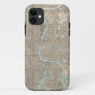Vintage Map of London (1890) Case-Mate iPhone Case