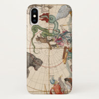 Vintage Map of the North Pole